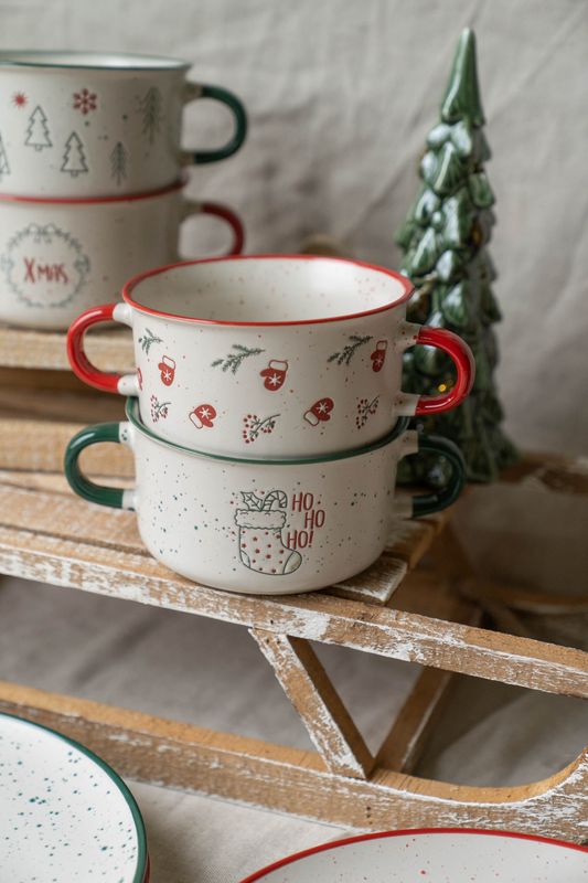 Julehilsen Jumbokopp 13,5cm - Vott