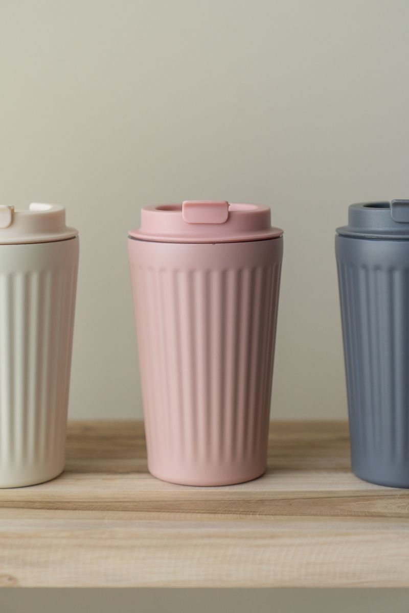 Termokrus i stål – rosa