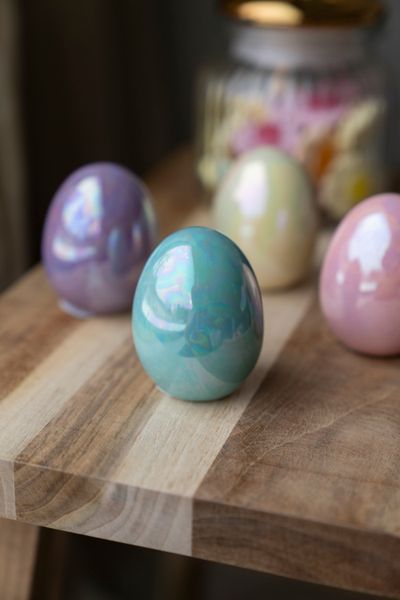 Hovedbilde Dekorativt påskeegg – grønn
