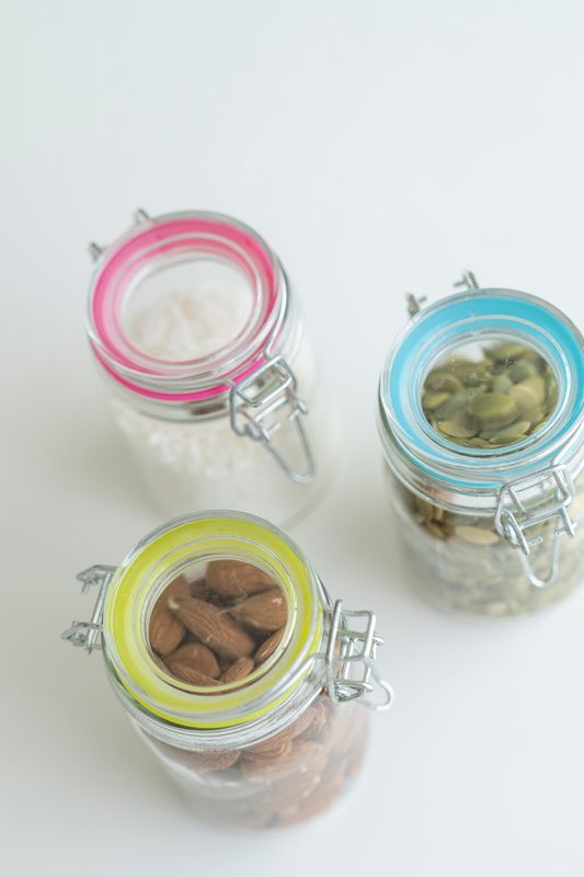 Glasskrukke 250ml - Grønn