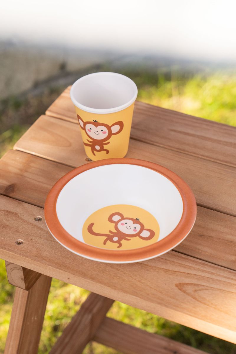 Play barneskål – 400 ml – ape