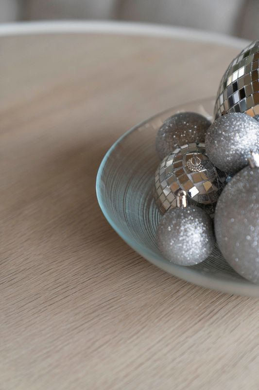 Glassbolle 30cm Klar