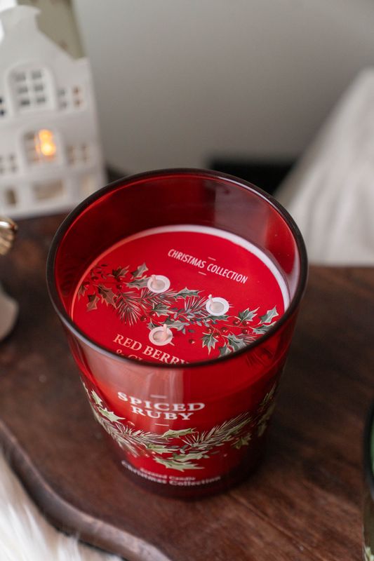 Duftlys 16cm - Spiced Ruby
