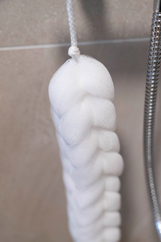 Loofah Flette - Hvit