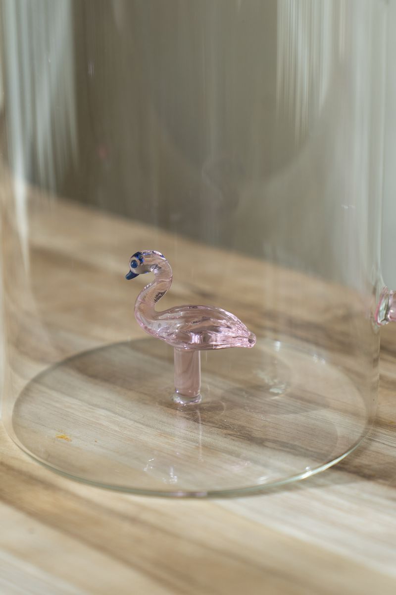 Glassmugge – 1,6 L – Flamingo
