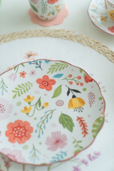 Hovedbilde Bloom tallerken – Ø21 cm