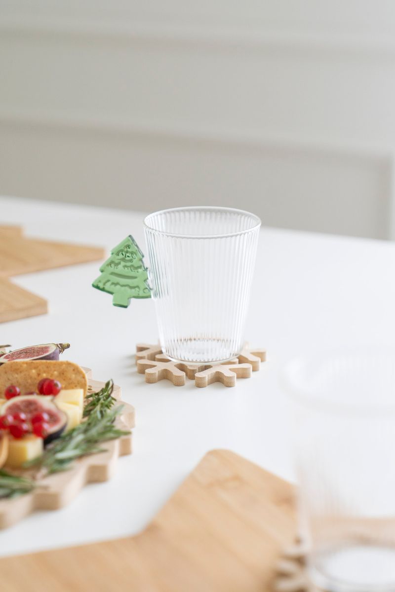 Tekopp - Glass Riller Juletre
