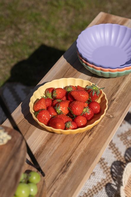 Hovedbilde Soft skål – Ø19 cm – gul