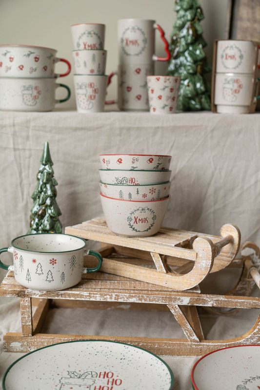 Julehilsen Skål 14cm - Xmas