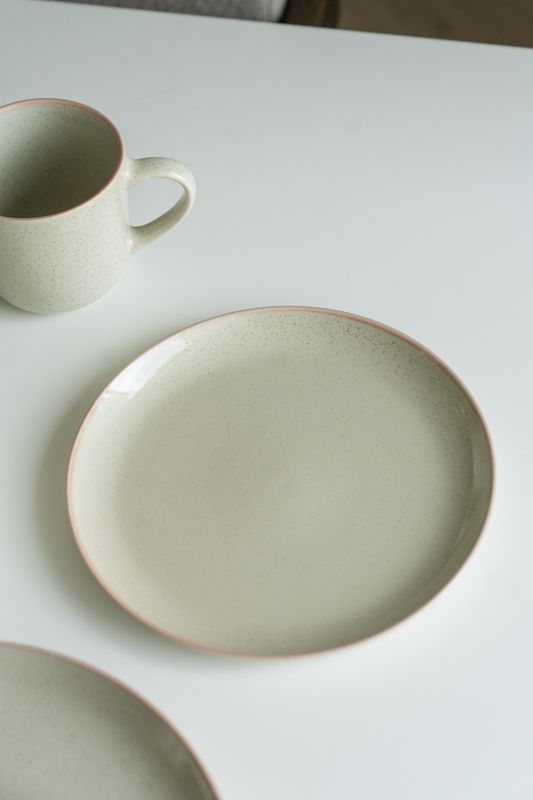 Sand tallerken – Ø21 cm