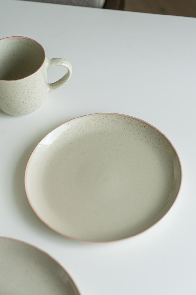 Sand tallerken – Ø21 cm