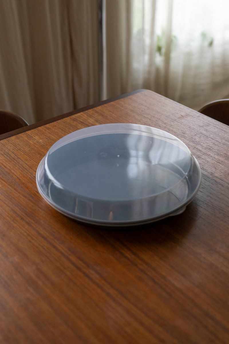 Serveringsfat m/lokk 35,5cm - Mørk Grå