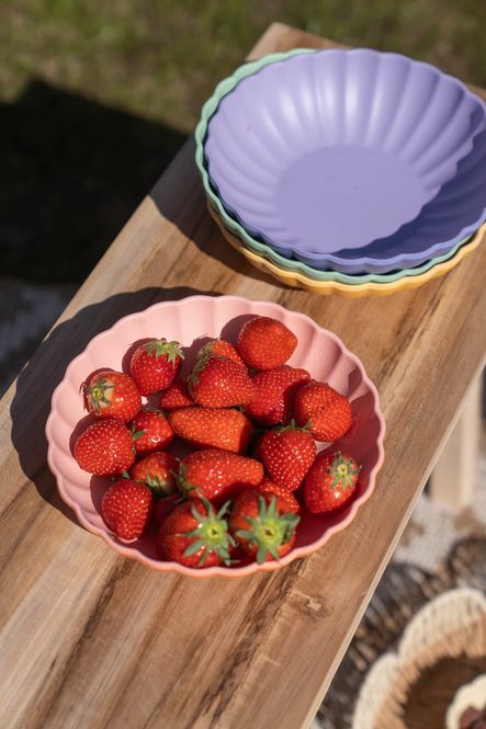 Hovedbilde Soft skål – Ø19 cm – korall