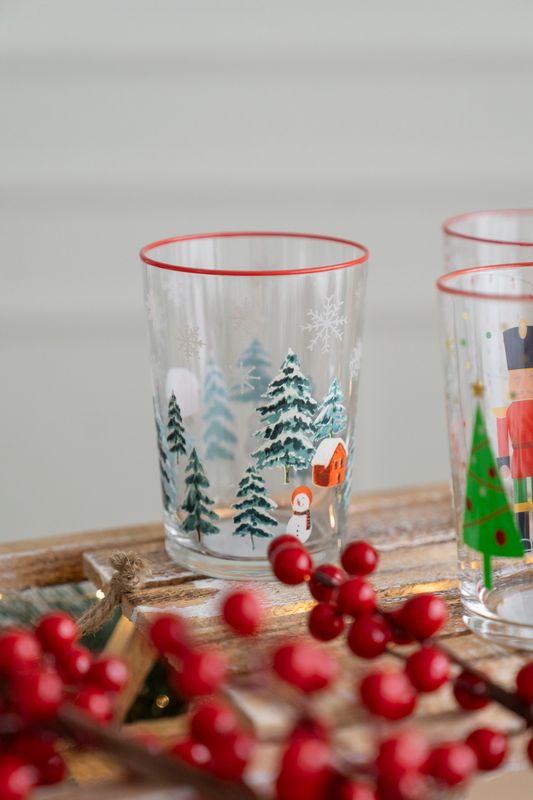 Vannglass 500ml - Vinterskog
