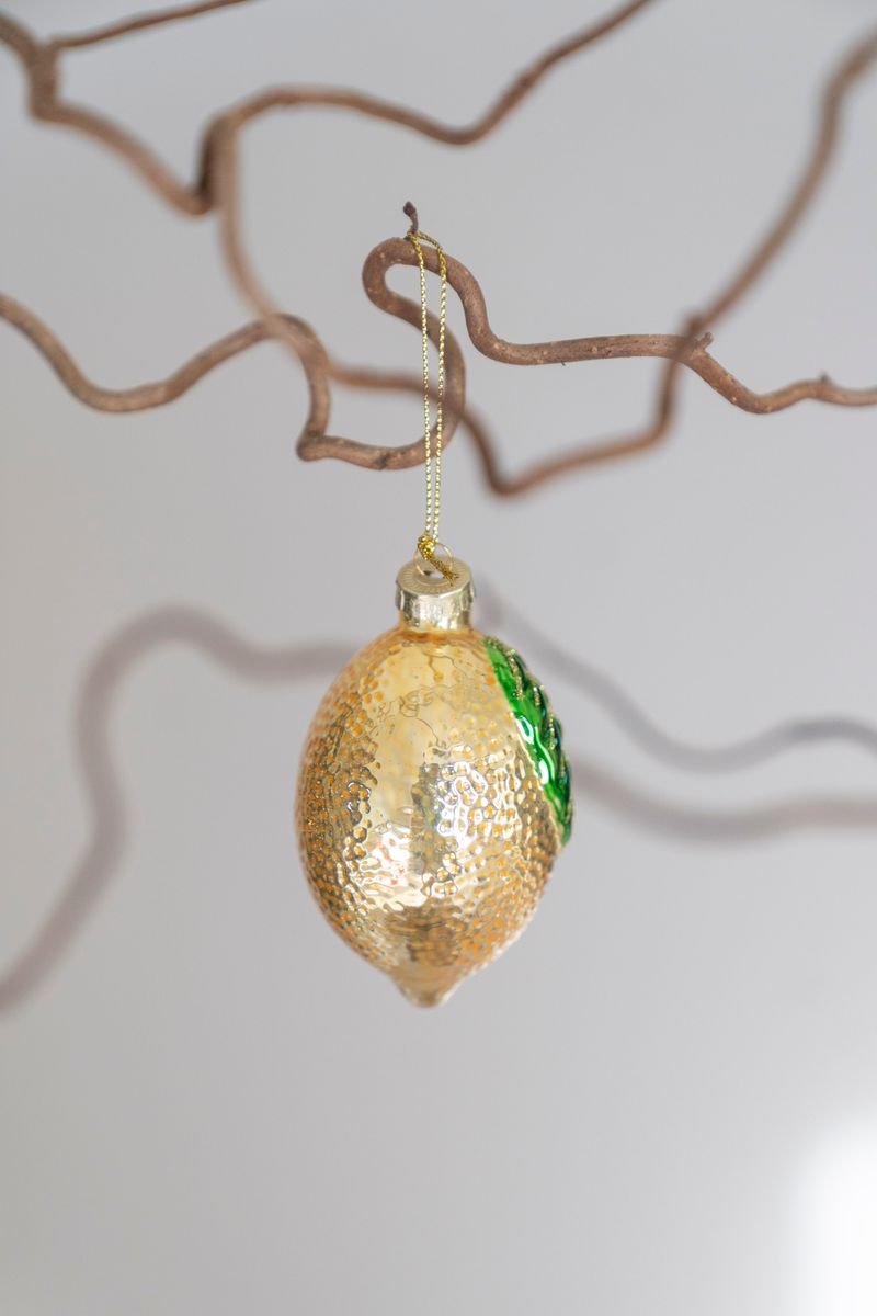 Juletrepynt - Sitron