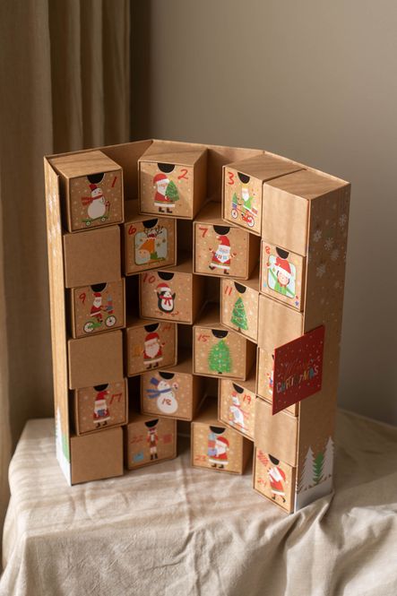 Hovedbilde Adventskalender Sammenbrettbar - Natur