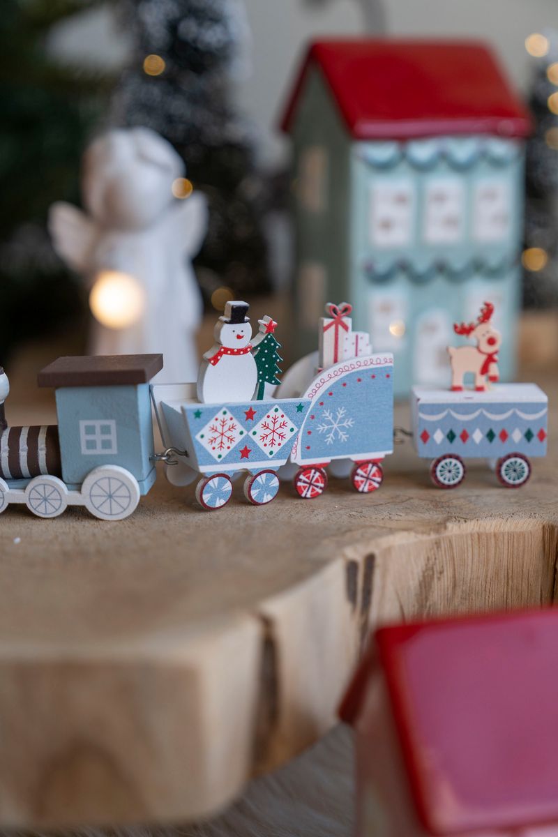 Tog 20cm - Brun/Blå