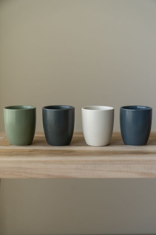 Krus steintøy, 4pk