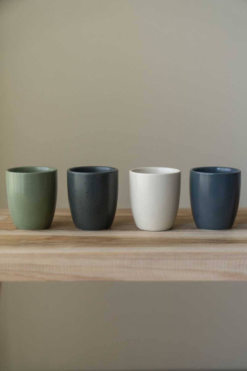 Krus steintøy, 4pk