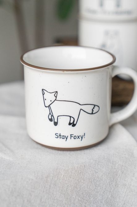 Hovedbilde Kopp 350ml - Stay Foxy!