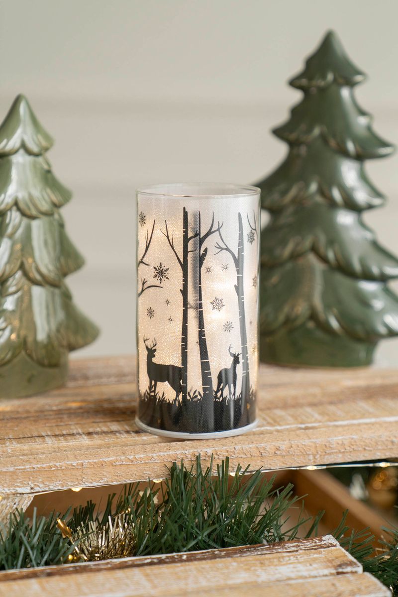 LED Dekorasjon 15cm - Reinsdyr