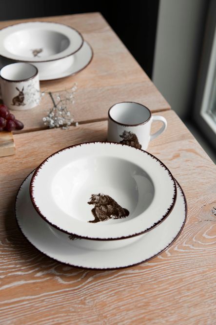 Hovedbilde Villmark Skål - Bjørn 22cm