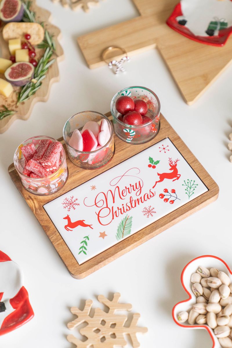 Serveringssett - Merry Christmas