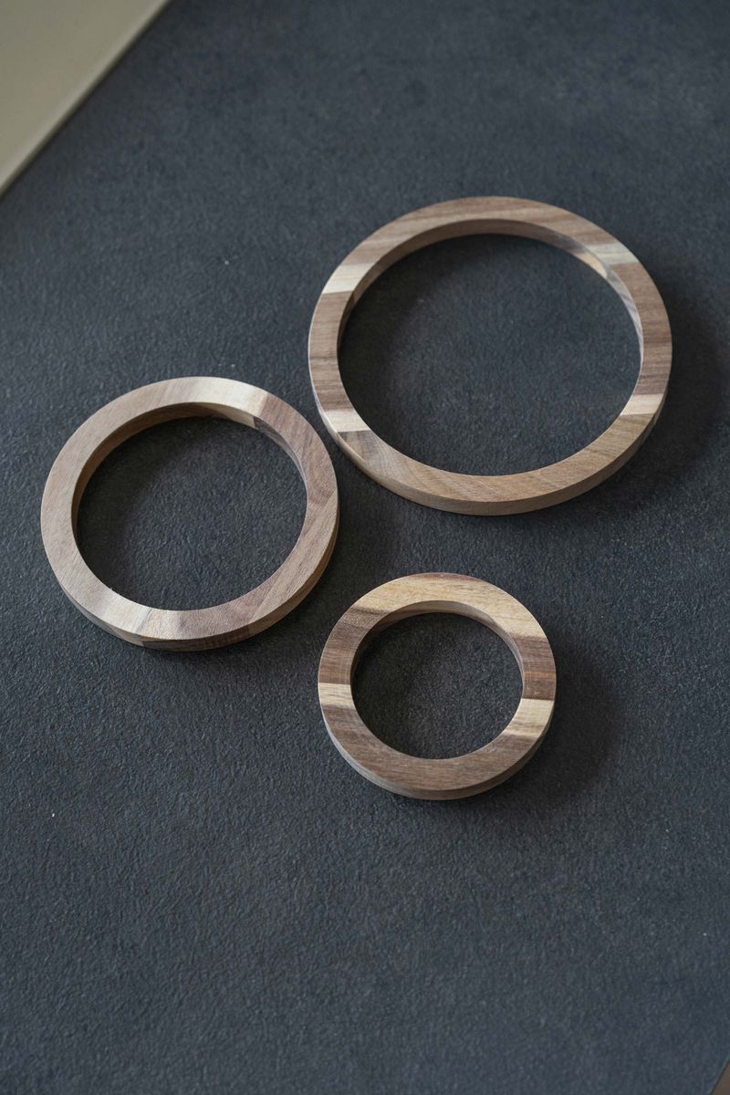 Gryteunderlag i tre – 3pk