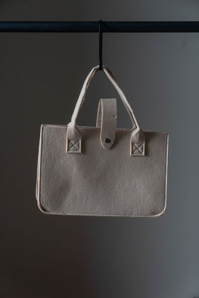 Hovedbilde Mini tote bag i filt – 30×17×20 cm – ...