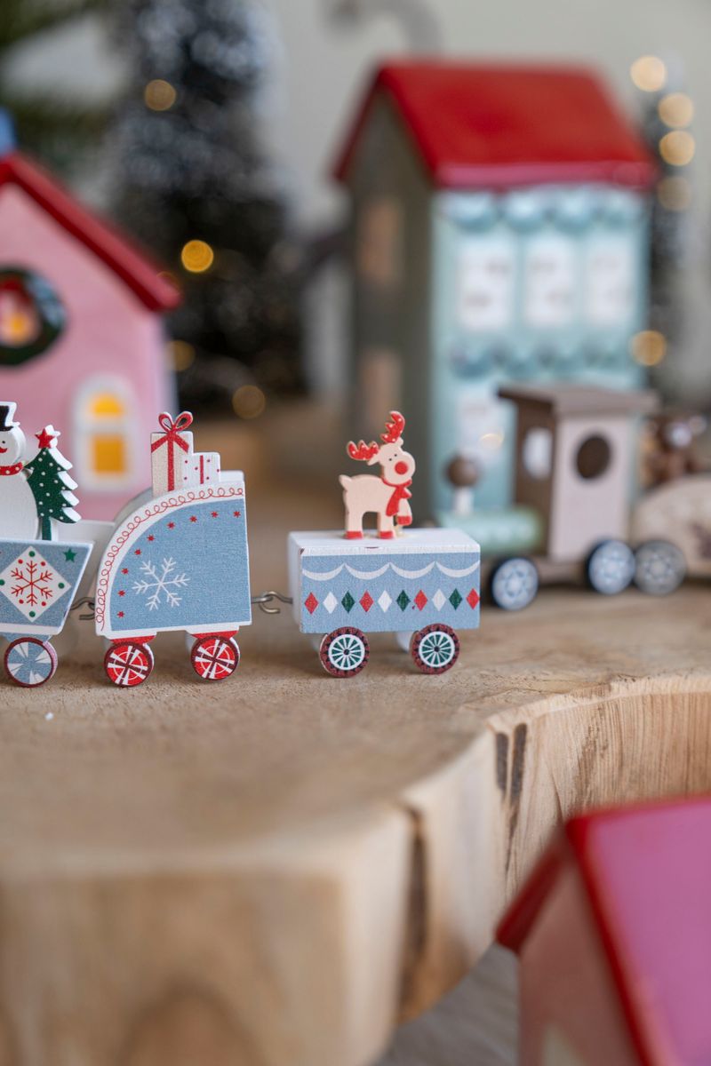 Tog 20cm - Brun/Blå