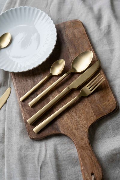 Hovedbilde Bestikksett 24 deler Gull