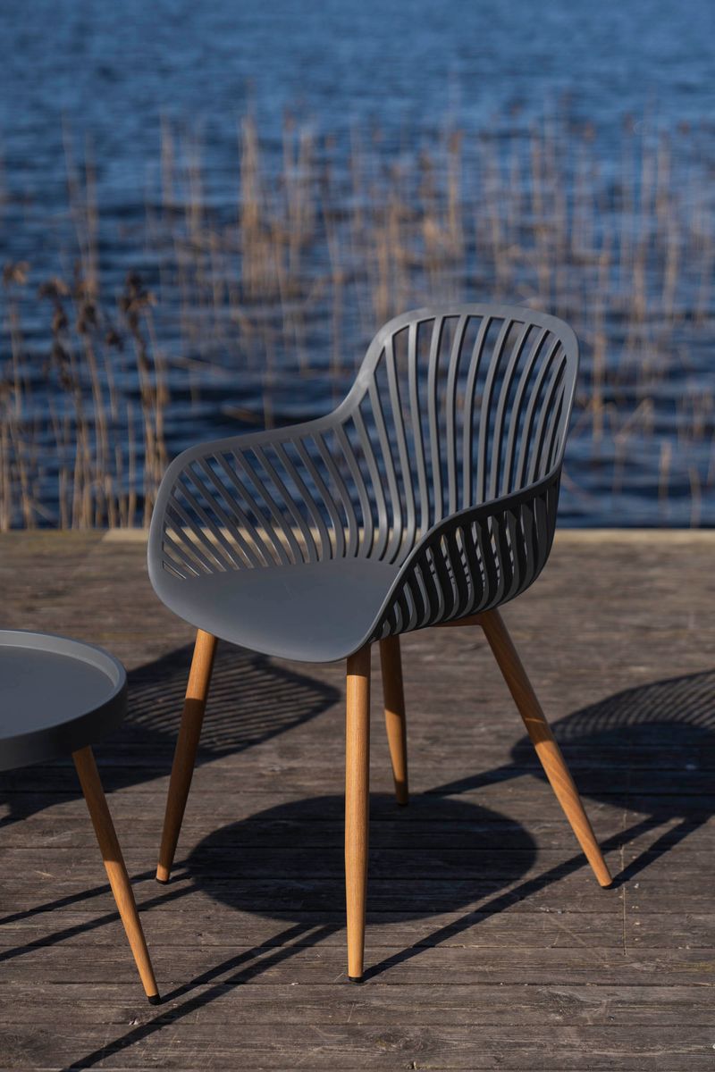 Hagesett Riller Grå