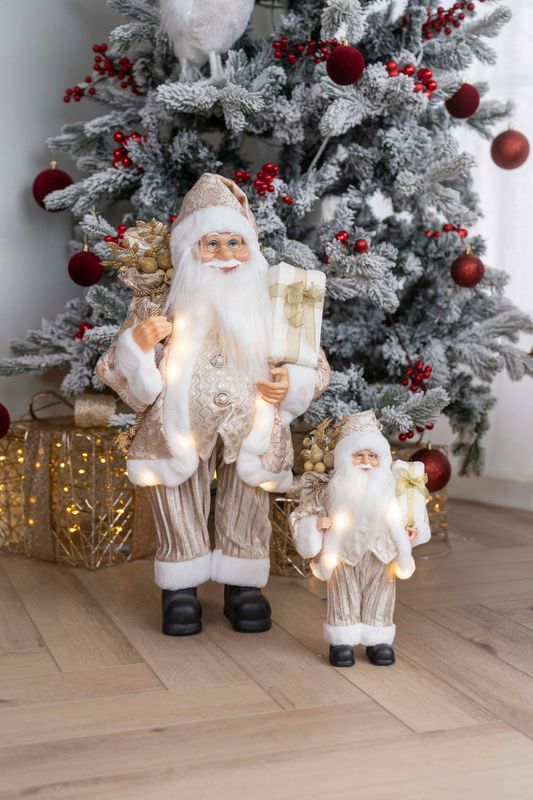 LED Nisse 60cm Gull