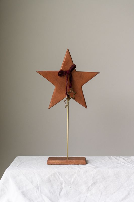 Julestjerne Åpen - 40cm