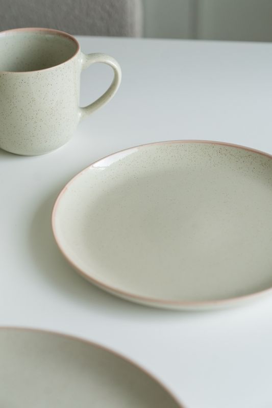 Sand tallerken – Ø21 cm