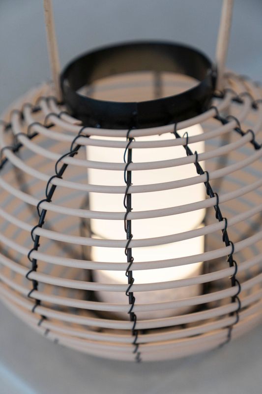 LED Lanterne Bambus 