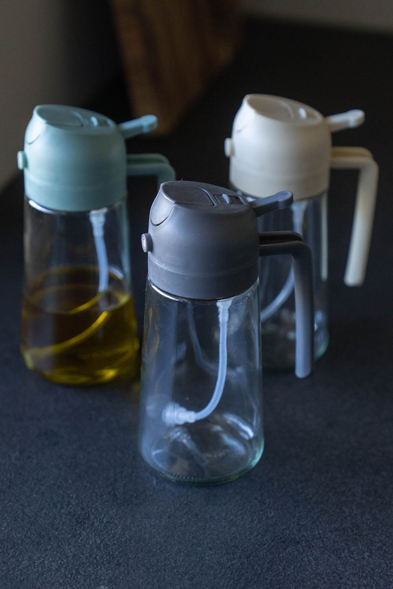 Glassdispenser – 450 ml – grå