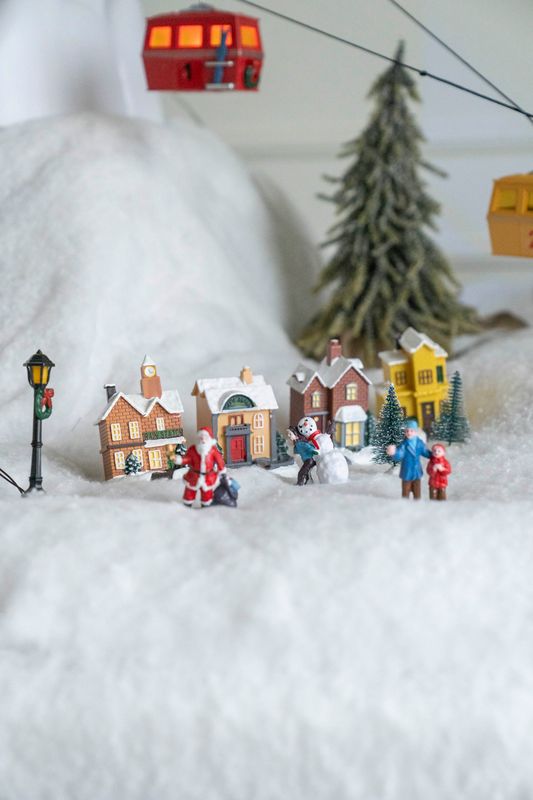 Juleby - Småhusrekke Versjon 2