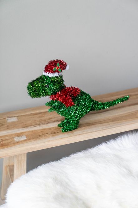 Hovedbilde Tinsel Dinosaur Grønn
