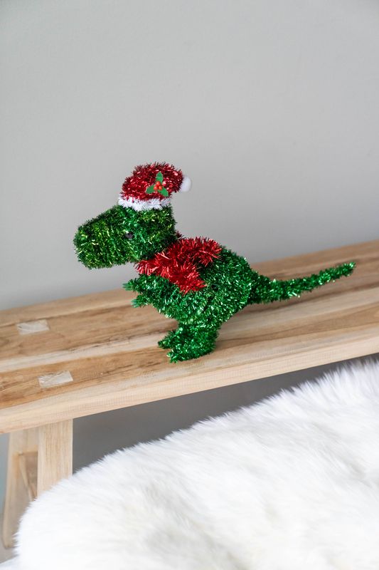 Tinsel Dinosaur Grønn