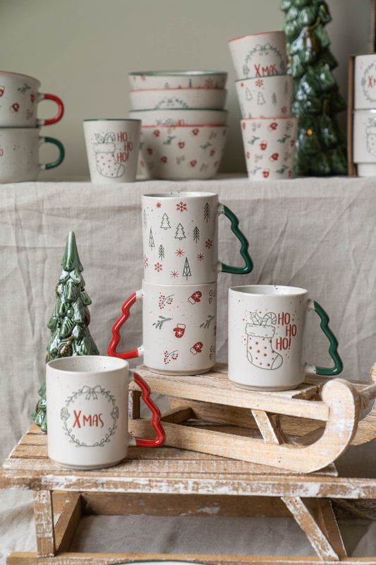 Julehilsen Kopp 450ml - Xmas