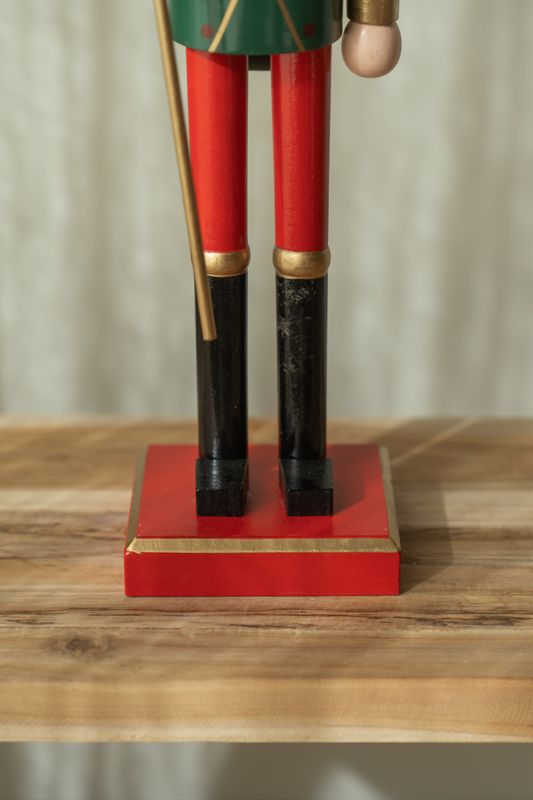 Nøtteknekker Rød/Grønn/Svart 50cm - Versjon 1