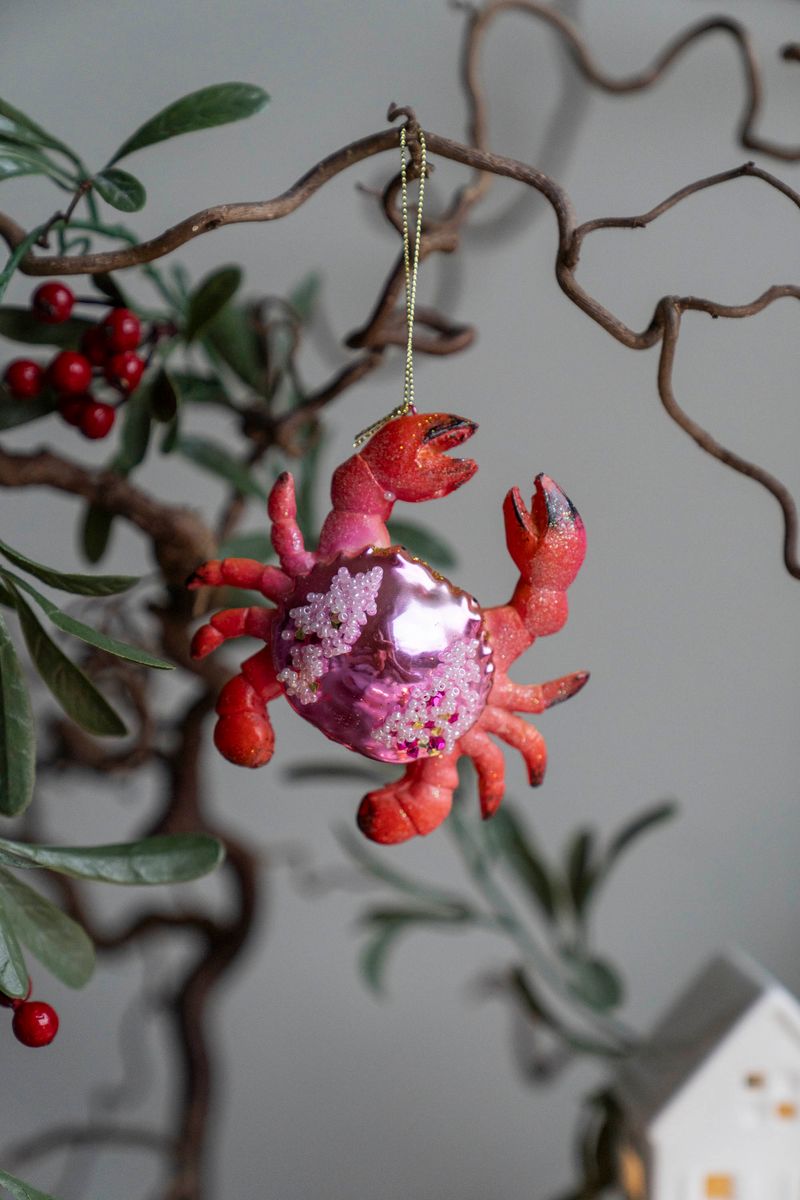 Juletrepynt - Krabbe