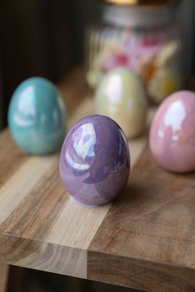 Hovedbilde Dekorativt påskeegg – lilla