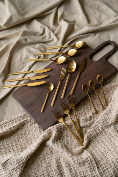 Hovedbilde Bestikksett 16pk - Gull