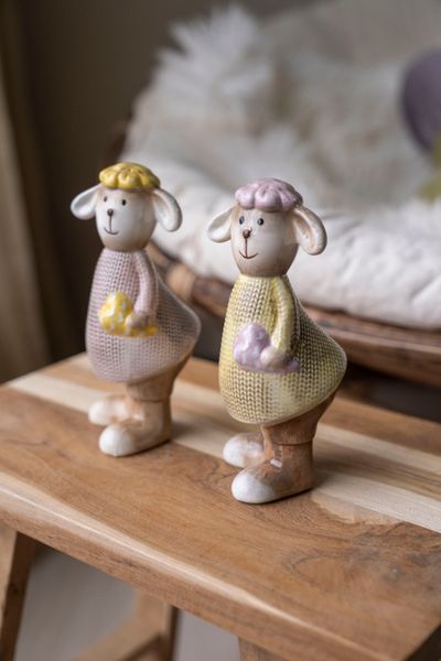 Hovedbilde Sau med hjerte – 18,5 cm – Rosa