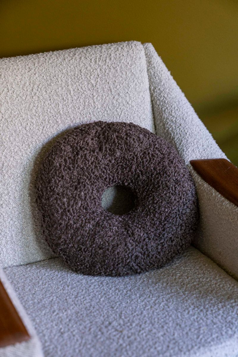 Pute Smultring 43x30cm - Brun