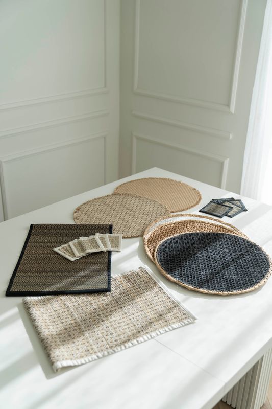 Brikke 30x45cm - Svart