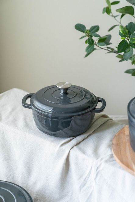 Hovedbilde Klara Jerngryte 22cm - Grå