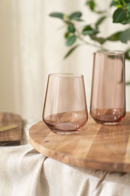 Hovedbilde Vannglass 425ml - Rosa